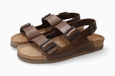 MEPHISTO WOMEN'S NARDO SANDAL DARK BROWN