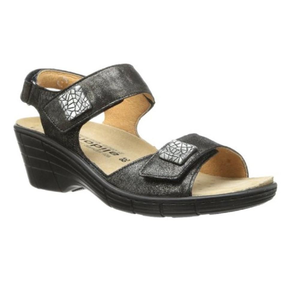 MEPHISTO WOMEN&#39;S MARYSE SANDAL BLK, Size: 39(EU)