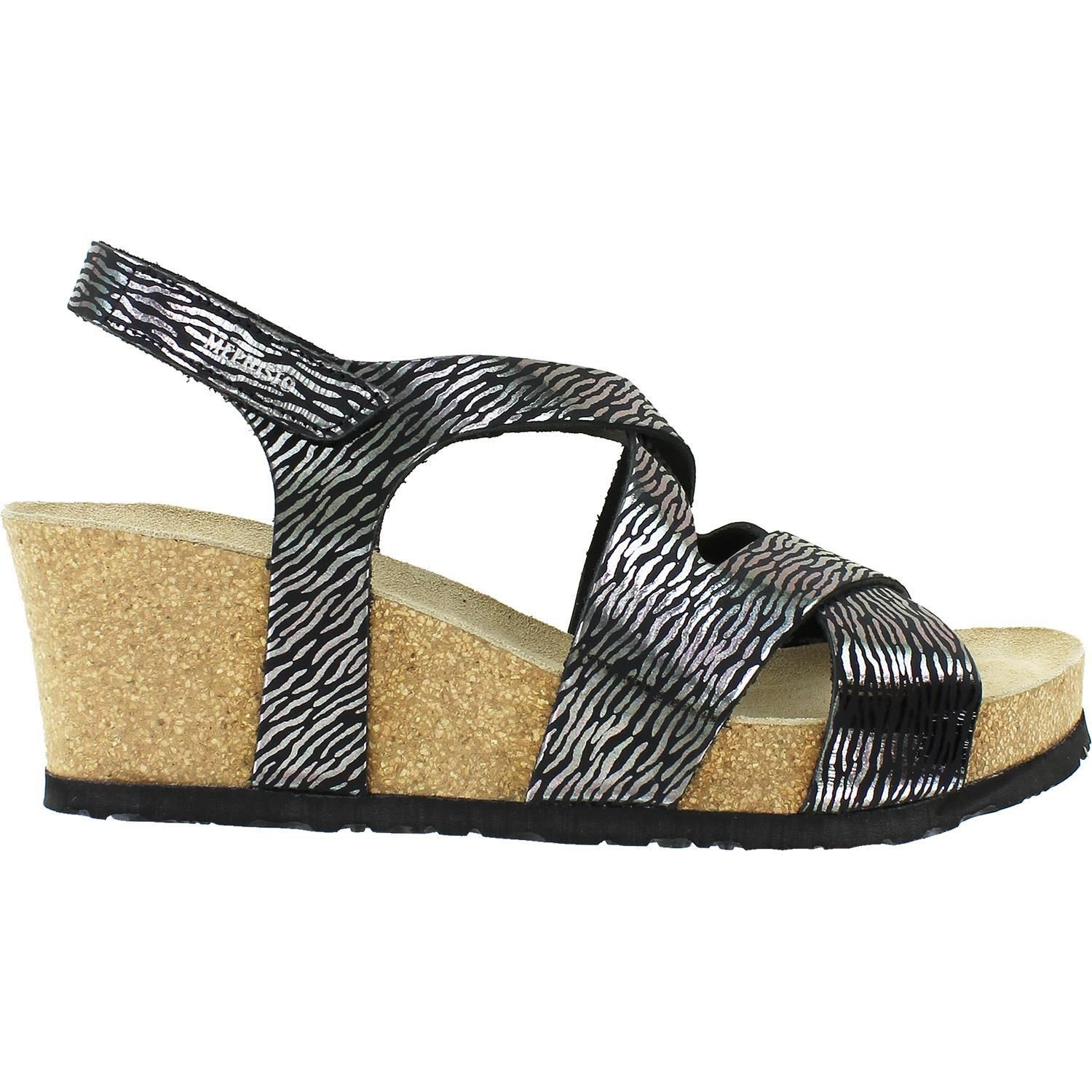 MEPHISTO WOMEN&#39;S LYLA SANDAL BLACK, Size: 5(US)