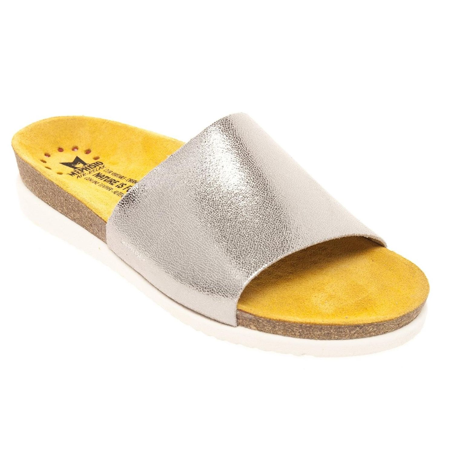 MEPHISTO WOMEN&#39;S LILAC SLIPPER SILVER, Size: 6(US)
