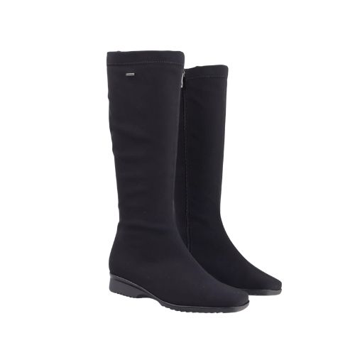 ARA WOMEN&#39;S PALOMA BLK HIGH DRESS BOOTS