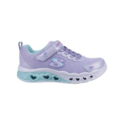 SKECHERS GIRL&#39;S FLUTTER HEART LIGHTS CASUAL SHOES