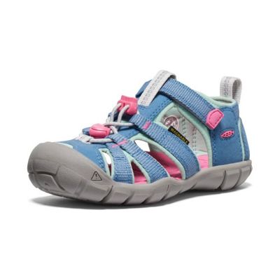 KEEN  GIRL'S SEACAMP II CNX SANDAL BLUE