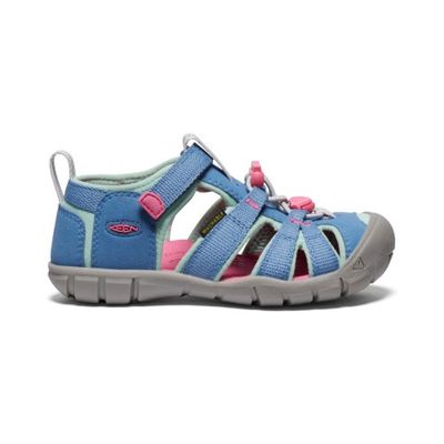 KEEN  GIRL'S SEACAMP II CNX SANDAL BLUE