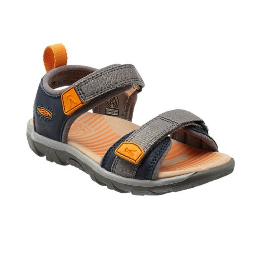 KEEN BOY&#39;S RILEY NAVY SANDAL