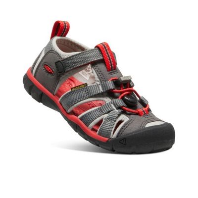 KEEN BOY'S TODDLER SEACAMP II CNX SANDAL T-MAGNET/DRIZZLE