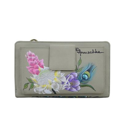 ANUSCHKA ORGANIZER WALLET CORSSBODY RGP