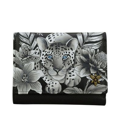 ANUSCHKA RFID BLOCKING SMALL FLAP FRENCH WALLET - 1138