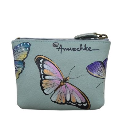 ANUSCHKA SMALL ZIP POUCH BTH BAG