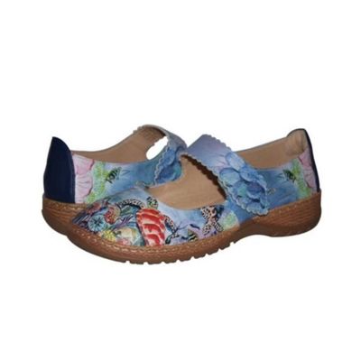 ANUSCHKA WOMEN&#39;S CASUAL SHOE ELLA  OCT BLUE