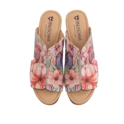 ANUSCHKA WOMEN'S SANDAL ANAYA VTG GARDEN GRAPE