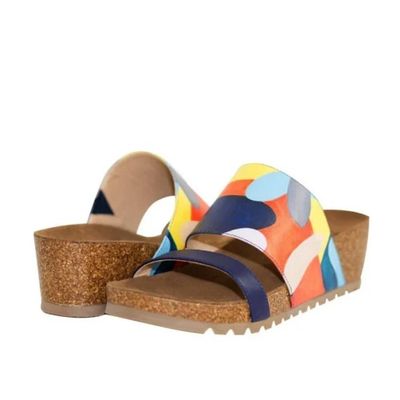 ANUSCHKA WOMEN&#39;S SANDAL MYRA PLT BLUE