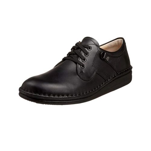 FINN COMFORT MEN&#39;S DRESS SHOE VAASA 1000 NAPPA SCHWARZ