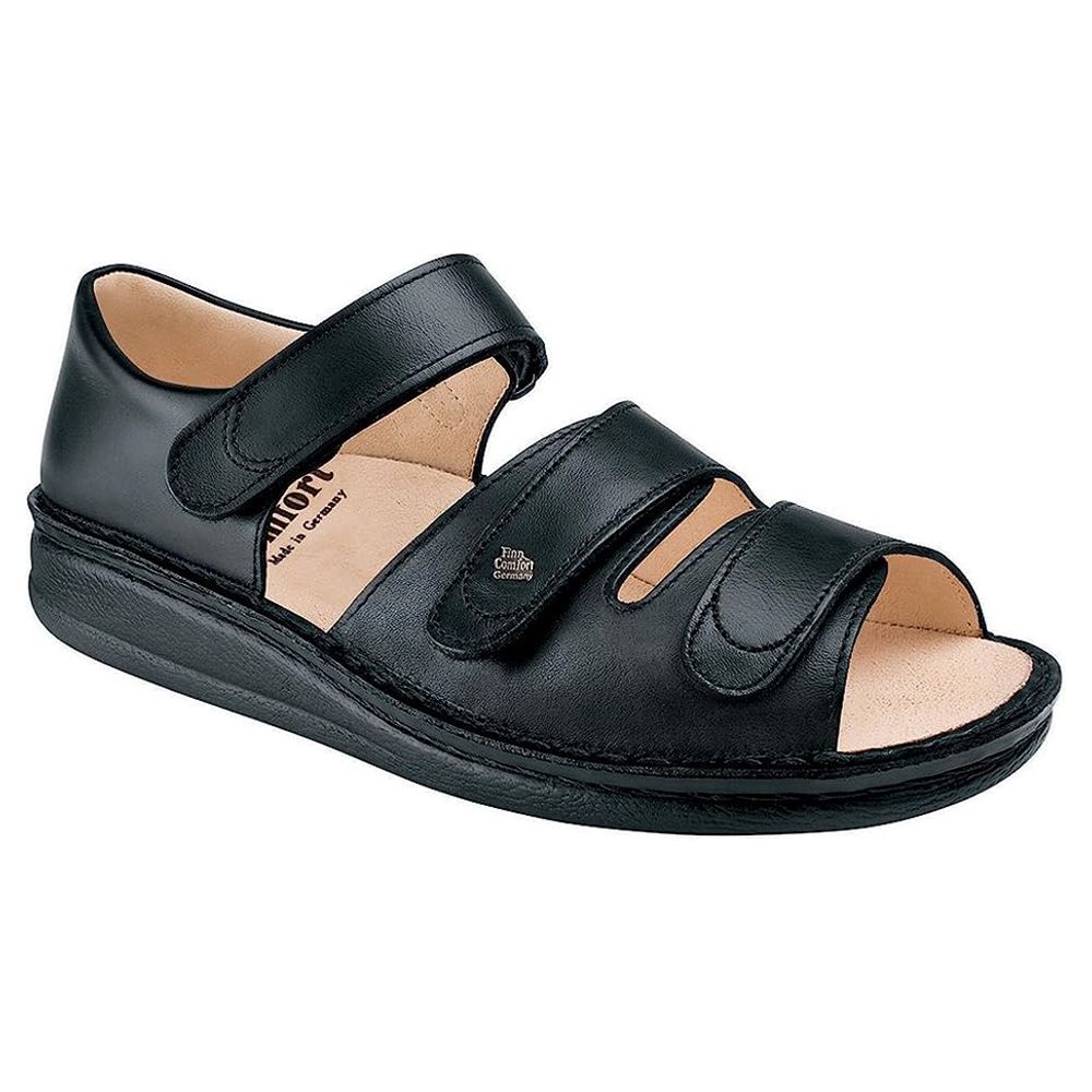 FINN COMFORT WOMEN&#39;S SANDAL BALTRUM BLK NAPPA