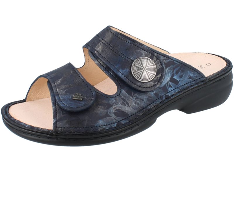 FINN COMFORT WOMEN&#39;S SANDAL SANSIBAR 2550 RIFRELLO ATLANTIC