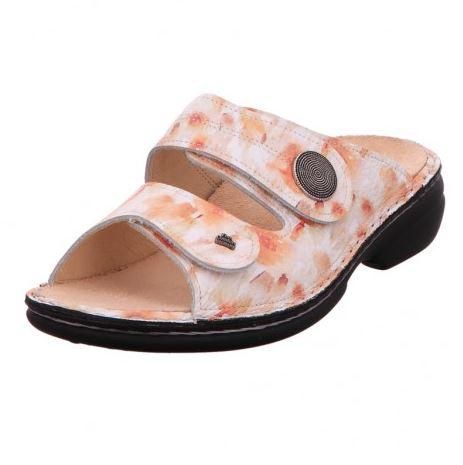 FINN COMFORT WOMEN&#39;S SANDAL SANSIBAR FIORE PEACH