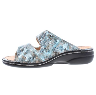 FINN COMFORT WOMEN'S SANDAL SANSIBAR 2550 ZAMO AQUA