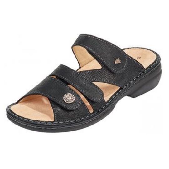 FINN COMFORT WOMEN&#39;S SANDAL VENTURA-SOFT LONGBEACH SCHWARZ