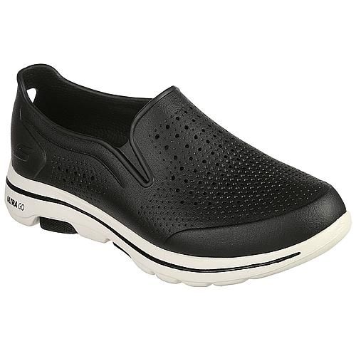 SKECHERS MEN&#39;S GOWALK 5 - EASY GOING BKW CASUAL SHOES, Size: 8(US)