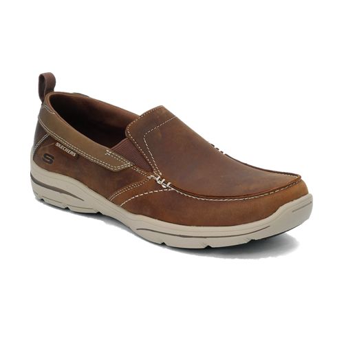 SKECHERS MEN&#39;S HARPER FORDE WIDE DSCH CASUAL SHOE, Size: 8.5(US)