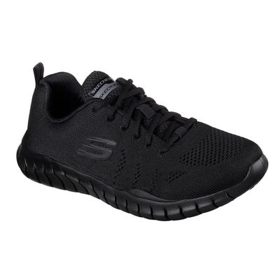 SKECHERS MEN'S OVERHAUL BBK CASUAL SHOES