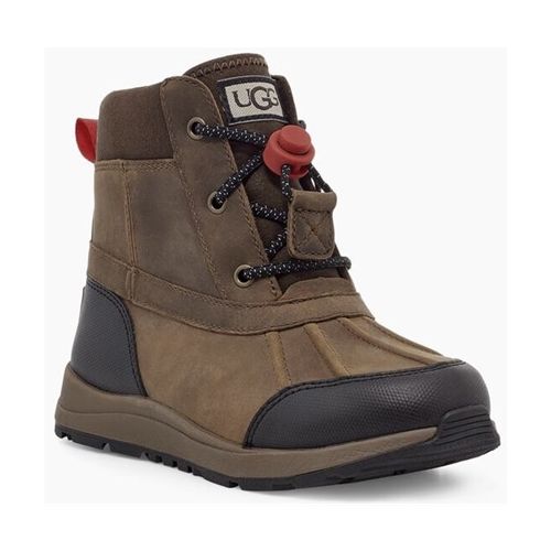 UGG BOY&#39;S WINTER BOOT TURLOCK LEATHER WEATHER WALNUT