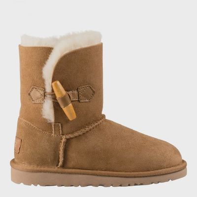 UGG GIRL'S TODDLER WINTER BOOT EBONY CHE