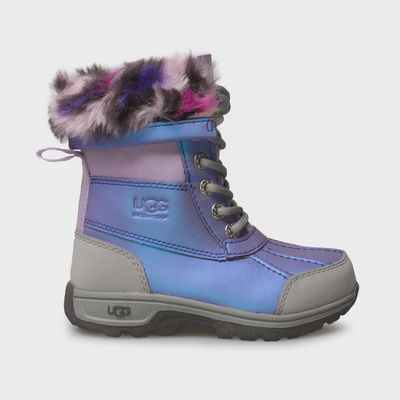 UGG GIRL'S WINTER BOOT BUTTE II CWR  LEOPARD
