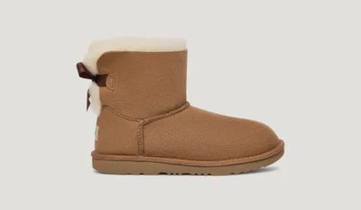 UGG GIRL'S WINTER BOOT MINI BAILEY BOW CHE