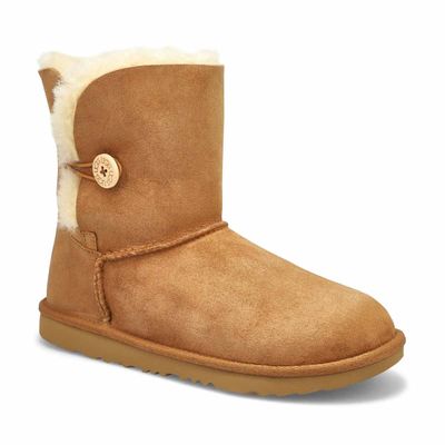 UGG GIRL'S WINTER BOOTS BAILEY BUTTON CHE