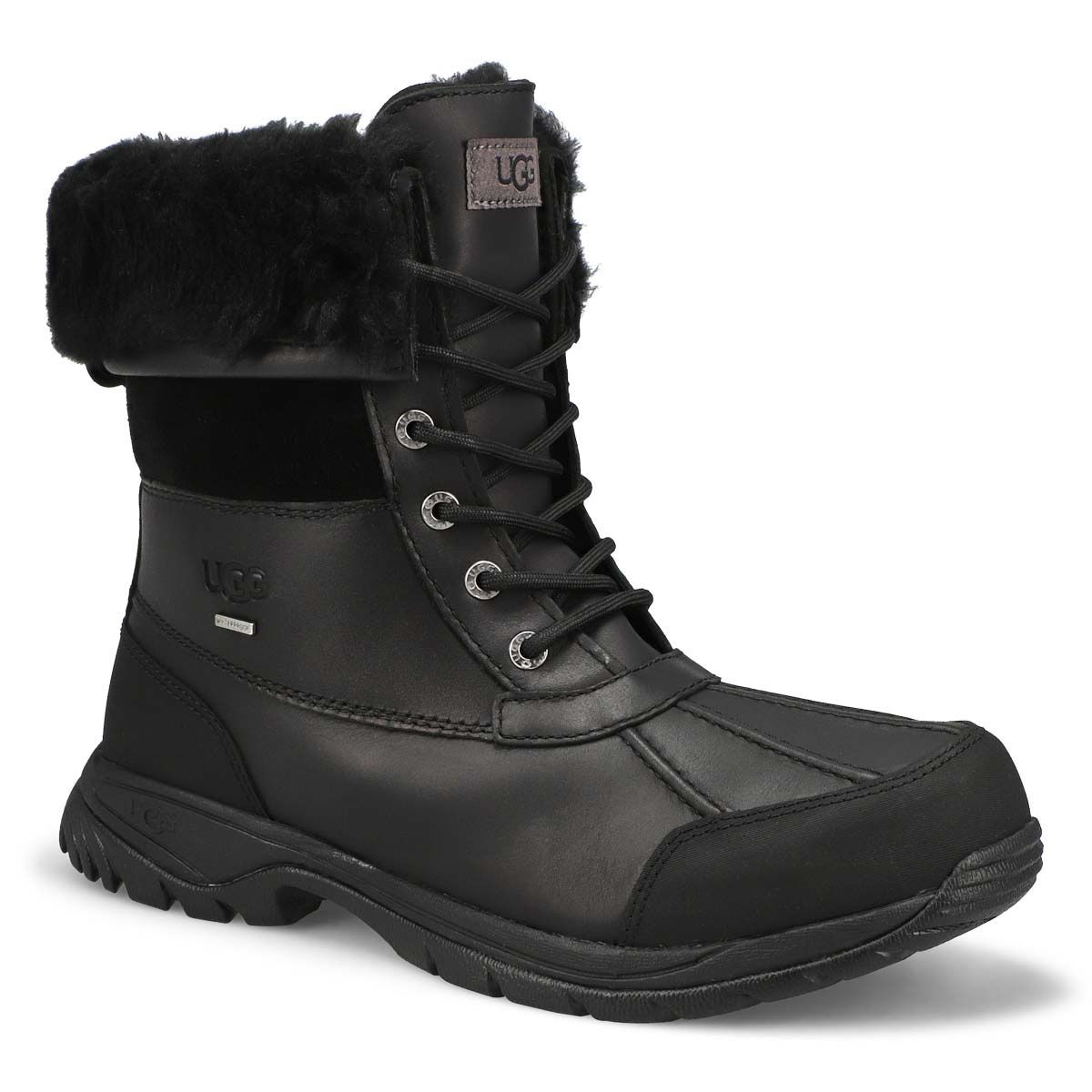 UGG MEN&#39;S WINTER BOOT BUTTE BLK 5521