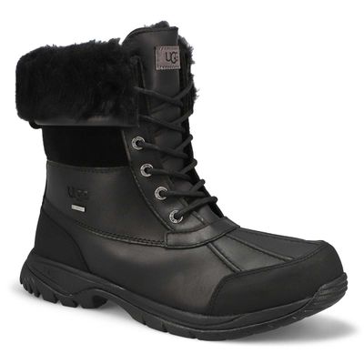 UGG MEN&#39;S WINTER BOOT BUTTE BLK 5521
