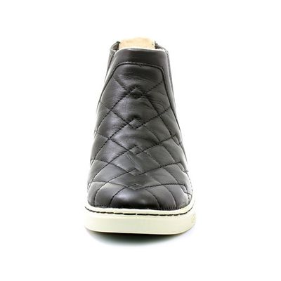 UGG WOMEN'S CASUAL BOOT HOLLYN DECO QUILT BLK