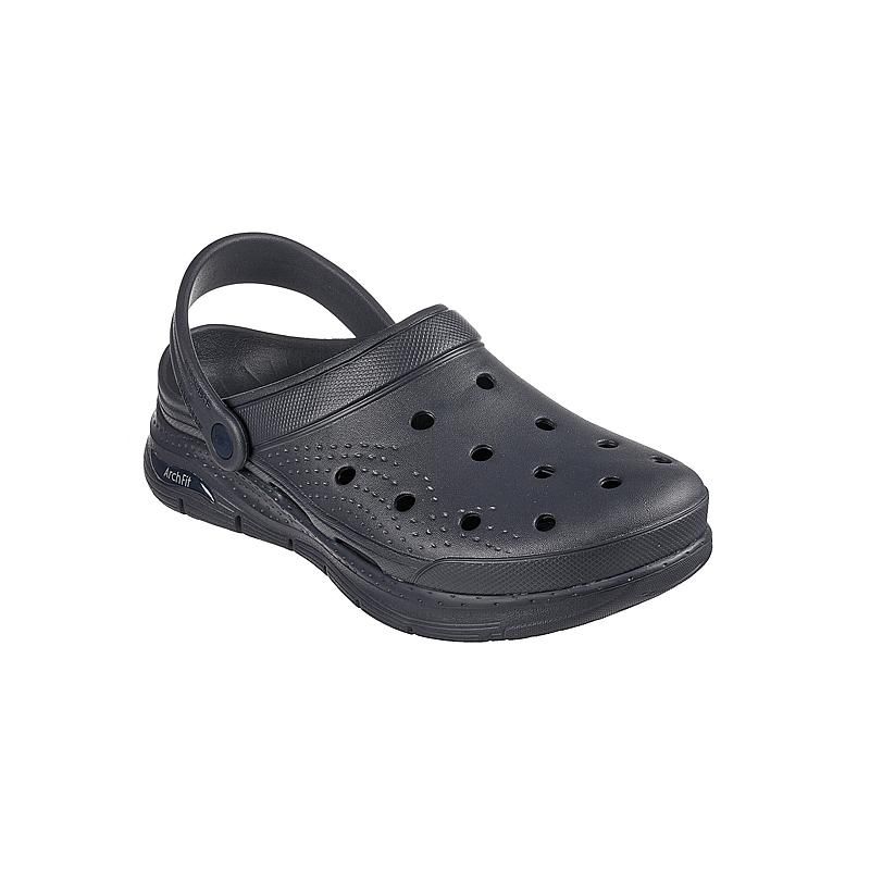 SKECHERS MEN&#39;S ARCH FIT-VALIANT NVY SANDAL