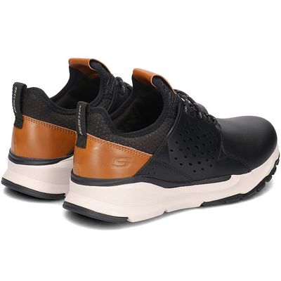 SKECHERS MEN'S RELVEN - HEMSON BLK ATHLETIC SHOE