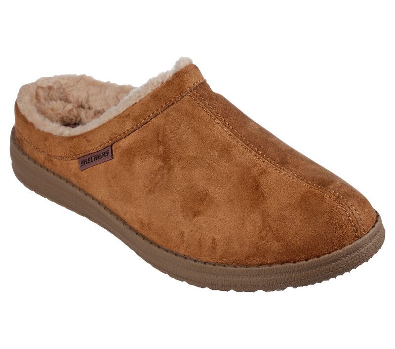SKECHERS MEN&#39;S RELAXED FIT: MELSON - HARMEN SANDAL TAN, Size: 9(US)