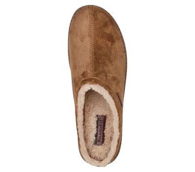SKECHERS MEN'S RELAXED FIT: MELSON - HARMEN SANDAL TAN
