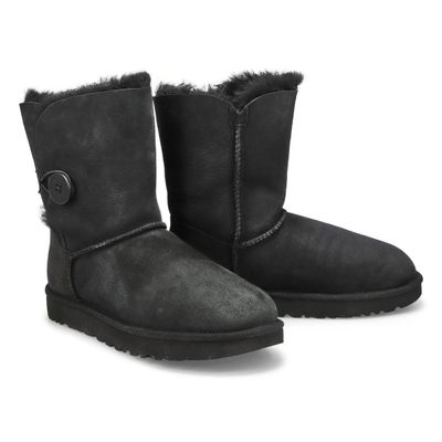 UGG WOMEN'S WINTER BOOT BAILEY BUTTON BLK