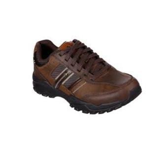 SKECHERS MEN&#39;S RELAXED FIT: HENRICK - DELWOOD CASUAL SHOE, Size: 10(US)