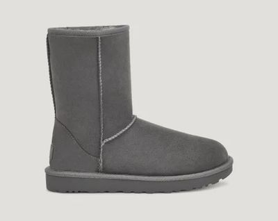 UGG WOMEN'S WINTER BOOT CLASSIC SHORT GREY