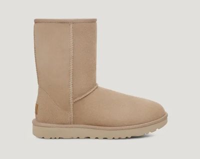 UGG WOMEN'S WINTER BOOT CLASSIC SHORT II SAND