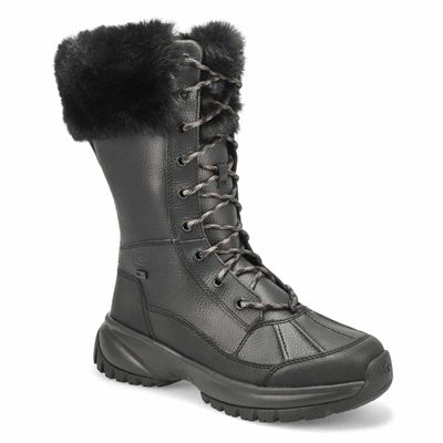 UGG WOMEN&#39;S WINTER BOOT YOSE TALL FLUFF BLK
