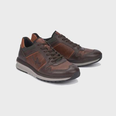 ALLROUNDER BY MEPHISTO MEN&#39;S ATHLETIC SHOE EL PASO BROWN ATHLETIC SHOE