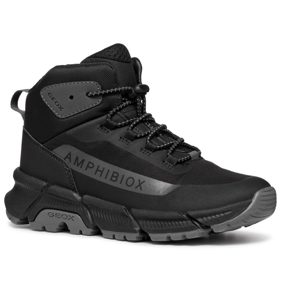 GEOX BOY&#39;S FLEXYPER PLUS ABX CASUAL BOOT, Size: 39 Kid(EU)