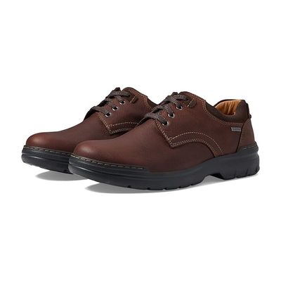 CLARKS MEN'S DRESS SHOES ROCKIE2 LOGTX MAHOGANY