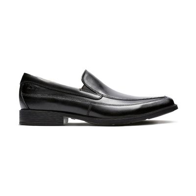 CLARKS MEN'S DRESS SHOE TILDEN FREE BLK WIDE