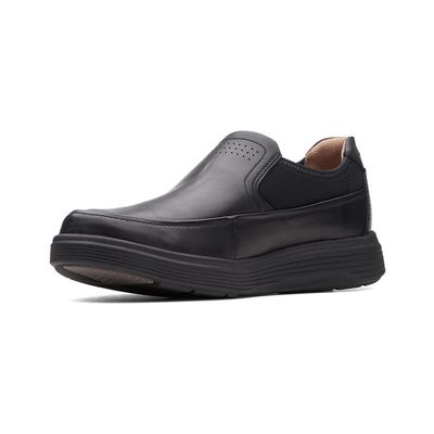 CLARKS MEN'S DRESS SHOE UN ABODE GO BLK