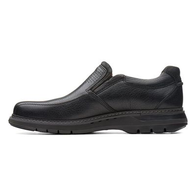 CLARKS MEN'S DRESS SHOE UN RAMBLE STEP BLK