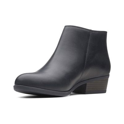 CLARKS WOMEN'S DRESS BOOT ADDIY TERRI BLK