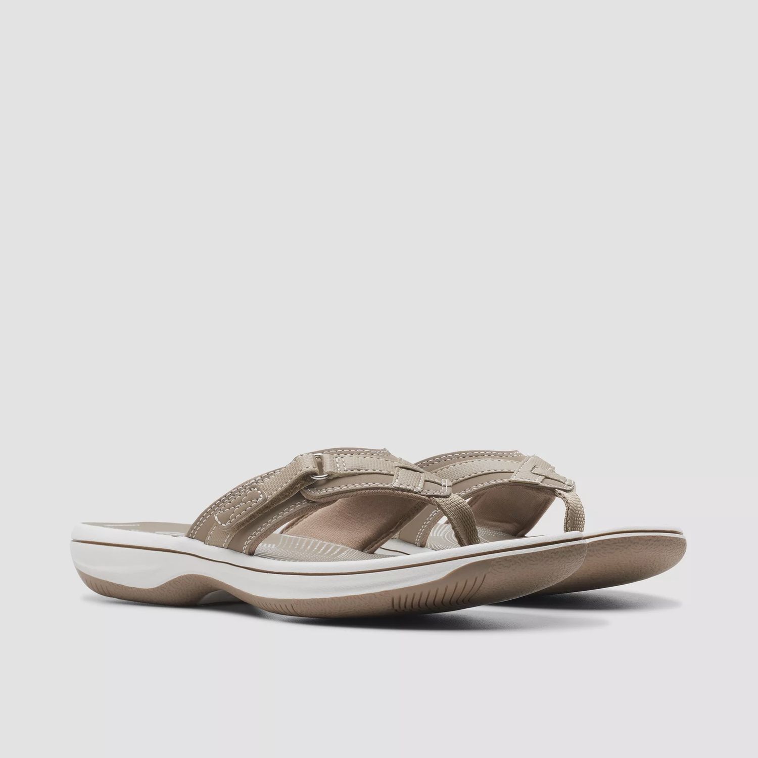 CLARKS WOMEN&#39;S SANDAL BREEZE SEA TAUPE